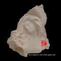 custom stone decorative lady bust statue